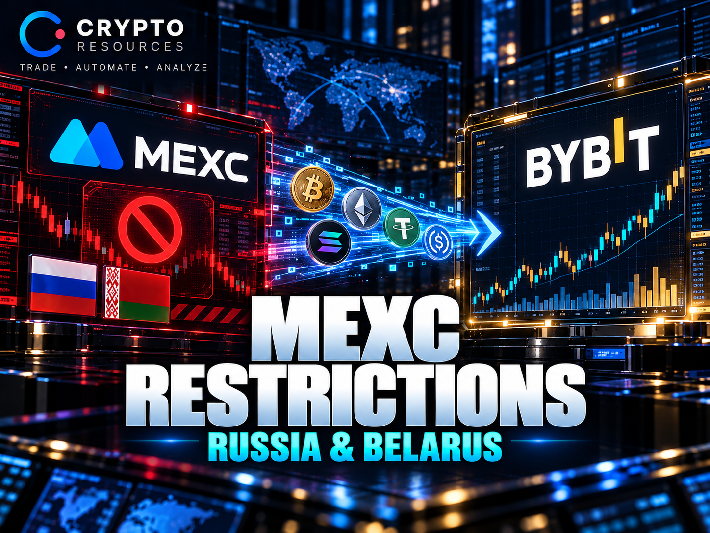 MEXC Russia and Belarus Restrictions: What Traders Need to Know