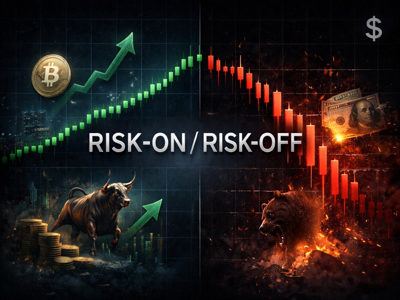 Risk-On / Risk-Off в криптовалюте: как распознавать режим по DXY и управлять риском