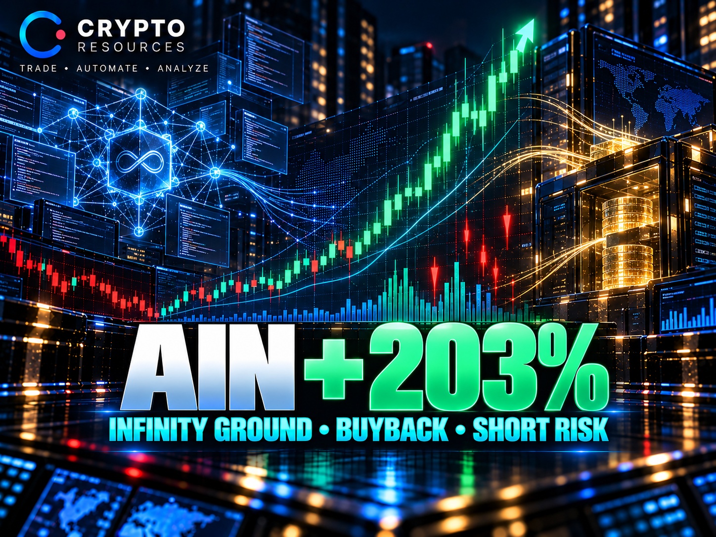 AIN вырос на 203% после обвала: выкуп Infinity Ground и риски шорта