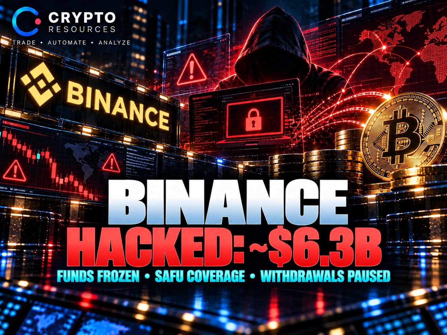 Взлом Binance: что известно об инциденте на $6,3 млрд