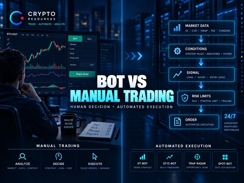 Bybit Trading Bot vs Manual Trading: What Automation Actually Changes