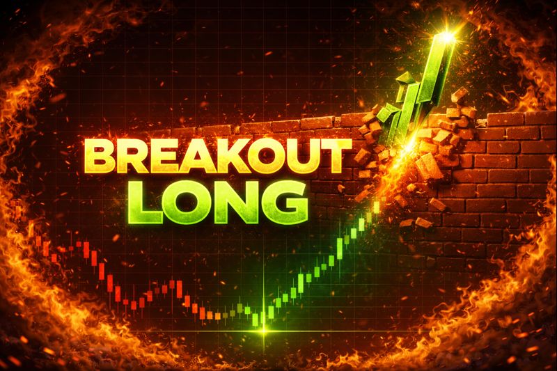Breakout Long: Open Interest Surge Before Resistance → Level Breakout