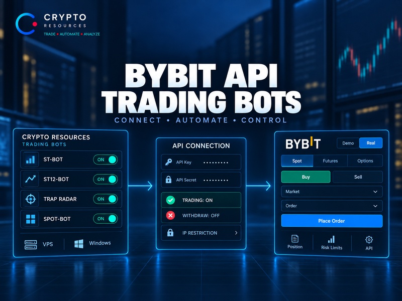 How to Connect a Crypto Resources Trading Bot to Bybit via API