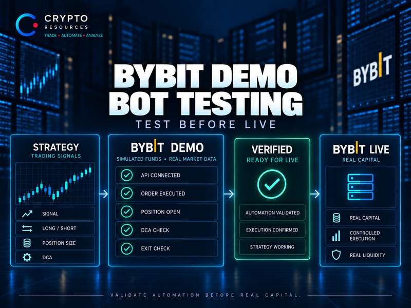 How to Test a Trading Bot on Bybit Demo Before Live Trading