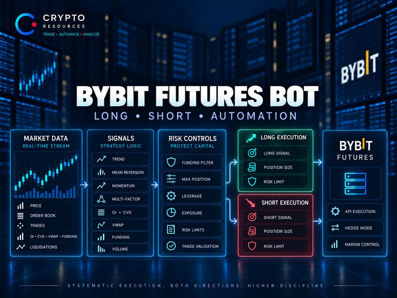 Bybit Futures Bot: How to Automate Long and Short Trades