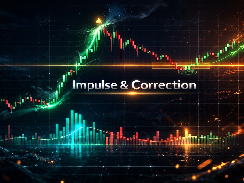 Impulse and Correction in Cryptocurrency: How to Read the Move and Build a Rule-Based Entry