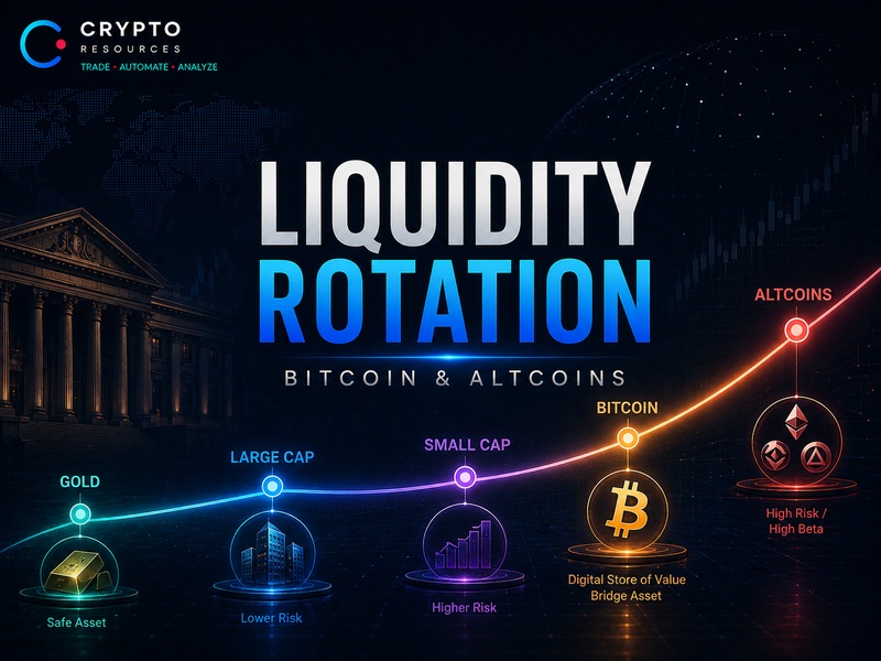 Liquidity Rotation: How Capital Moves Into Bitcoin and Altcoins