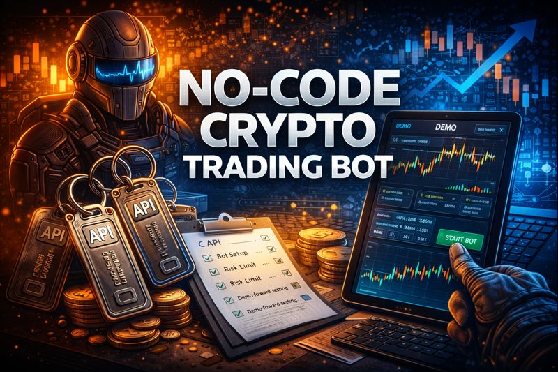 How to Build a No-Code Crypto Trading Bot: From Idea to Demo Launch