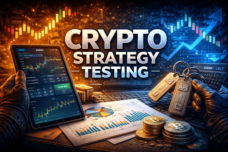 Crypto Strategy Testing: Backtesting as a Concept and Real-Time Demo Runs