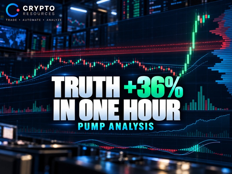 Почему TRUTH вырос на 36% за час: анализ пампа