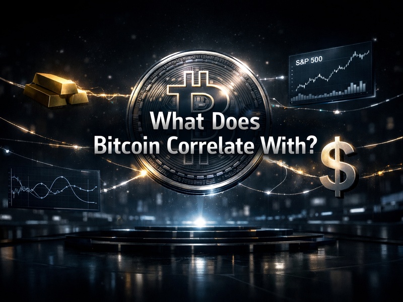 What Does Bitcoin Correlate With: Gold, the S&P 500, the Dollar, and Other External Factors